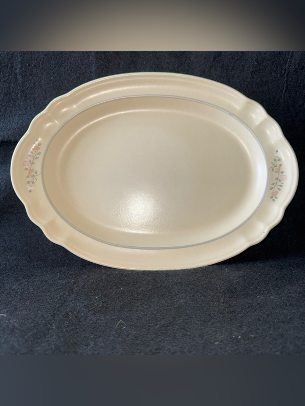 PFALTZGRAFF REMEMBERANCE 14.5" SERVING PLATTER STONEWEAR MADE IN USA